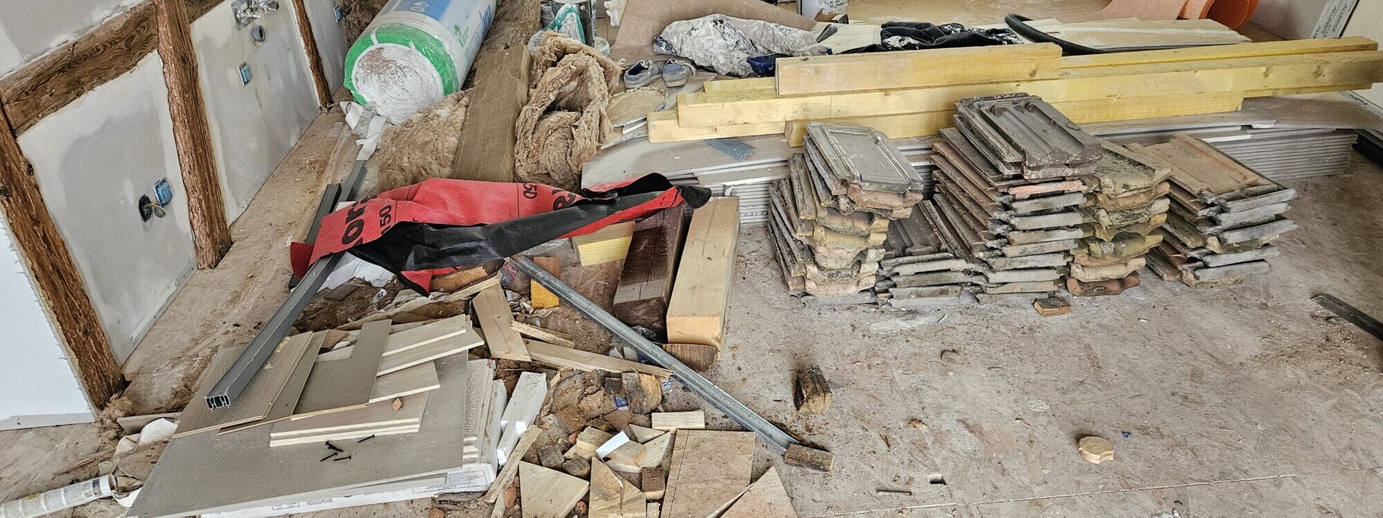 Débarras et nettoyage fin de chantier Thann