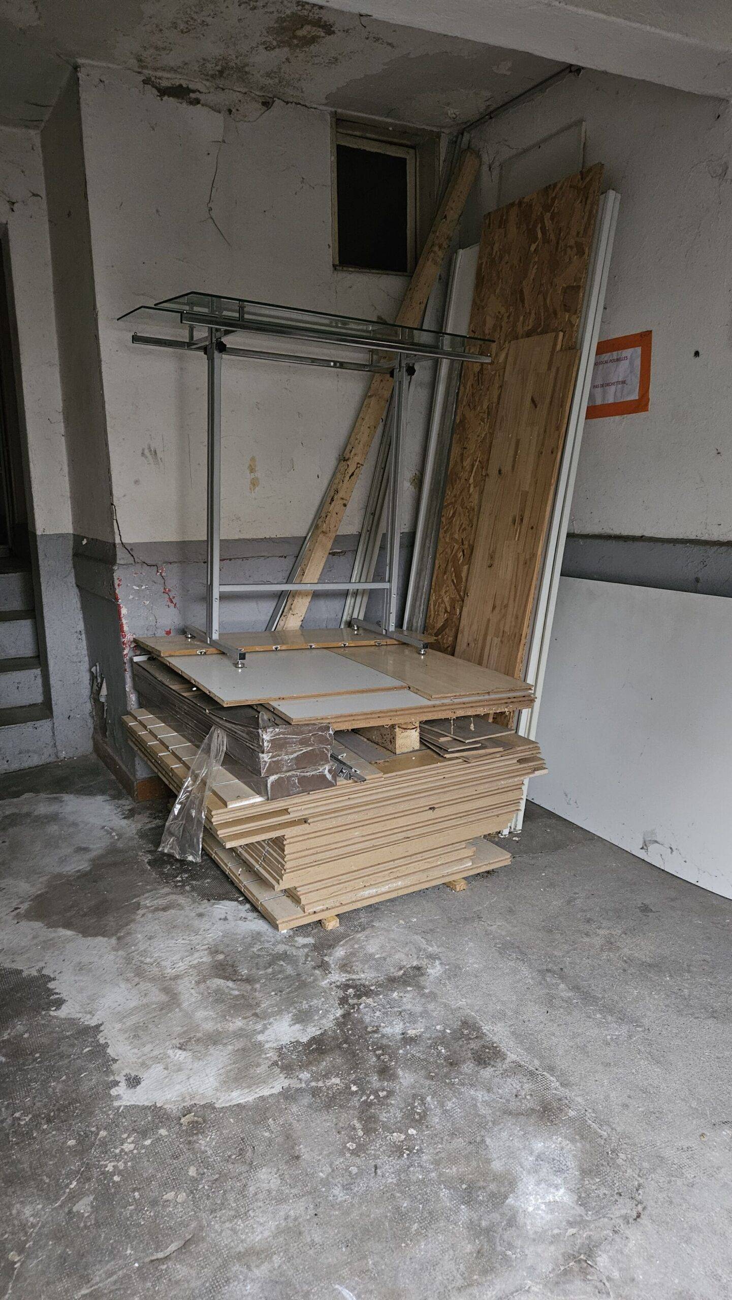 Nettoyage et vidage d&#8217;un garage Wittenheim 1